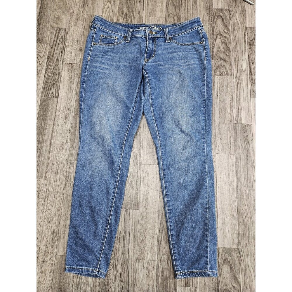 (3/$35) Universal Thread Jeans‎ Womens 10 Blue Low Rise Jegging Denim Skinny